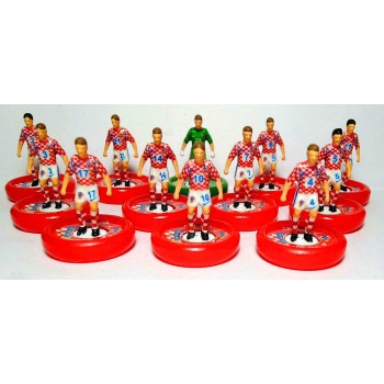 Subbuteo Andrew Table Soccer Croatia 2017 Qualifing Round for Russia 2018 on WSB Professional Bases